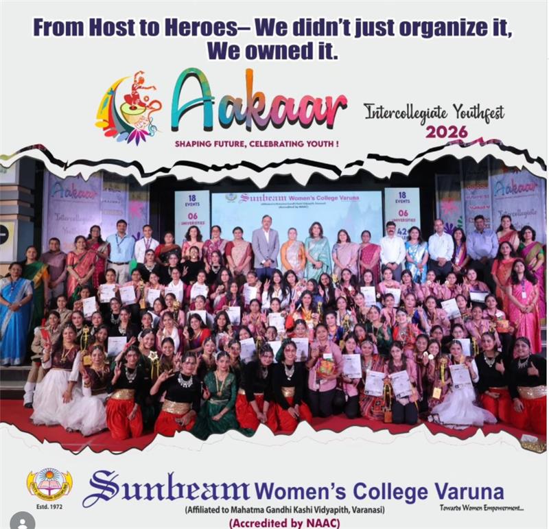 Excellence in education award — Sunbeam Women's College Varuna